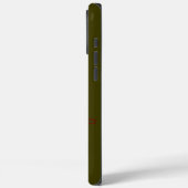 クリスマス，狙撃兵，贈り物，軍隊 Case-Mate iPhoneケース (裏面 / 左)