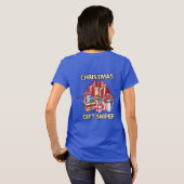 クリスマス，狙撃兵，贈り物，軍隊 Tシャツ (裏面フル)