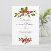 クリスマス 確認 招待状 (スタンド正面)