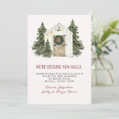 クリスマス，祝日，ニューハウス，招待状 招待状 (スタンド正面)