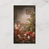クリスマス - 私の最初のクリスマス 名刺 (裏面)