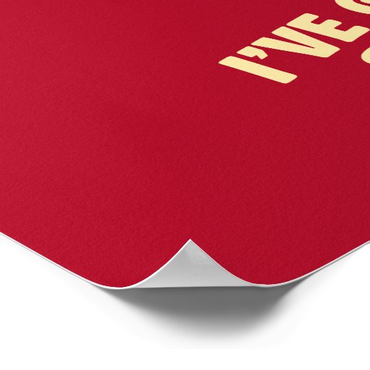 クリスマス:私は得ここにあなたの休日の精神がある ポスター (角)