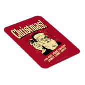 クリスマス：私は得ここにあなたの休日の精神がある マグネット (右側)