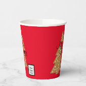 クリスマス 紙コップ (左)