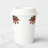 クリスマス 紙コップ (裏面)