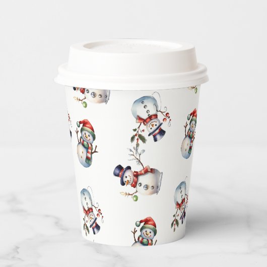 クリスマス 紙コップ (左)