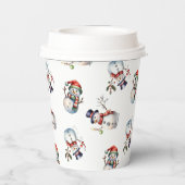 クリスマス 紙コップ (裏面)