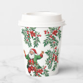 クリスマス 紙コップ (裏面)