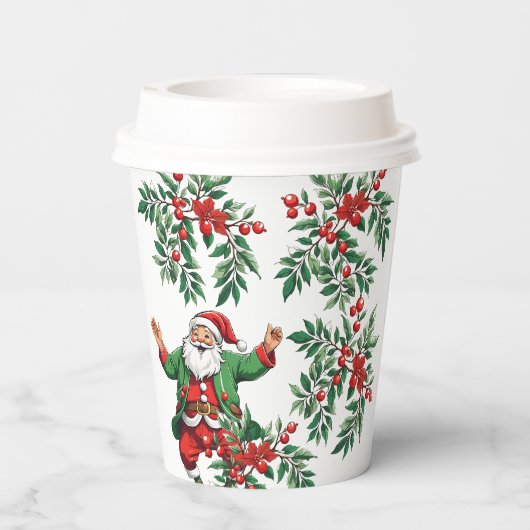 クリスマス 紙コップ (裏面)