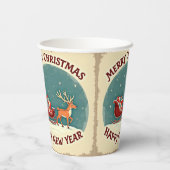 クリスマス 紙コップ (裏面)