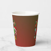 クリスマス 紙コップ (左)
