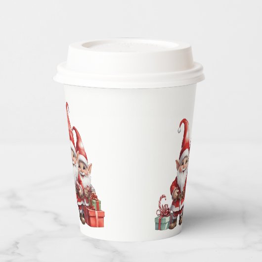 クリスマス 紙コップ (左)