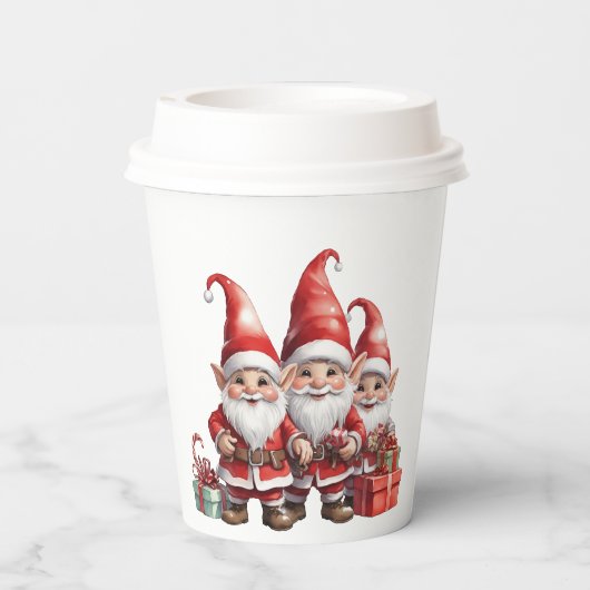 クリスマス 紙コップ (裏面)