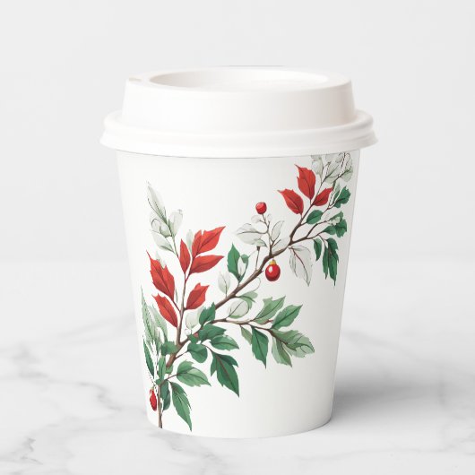 クリスマス 紙コップ (裏面)