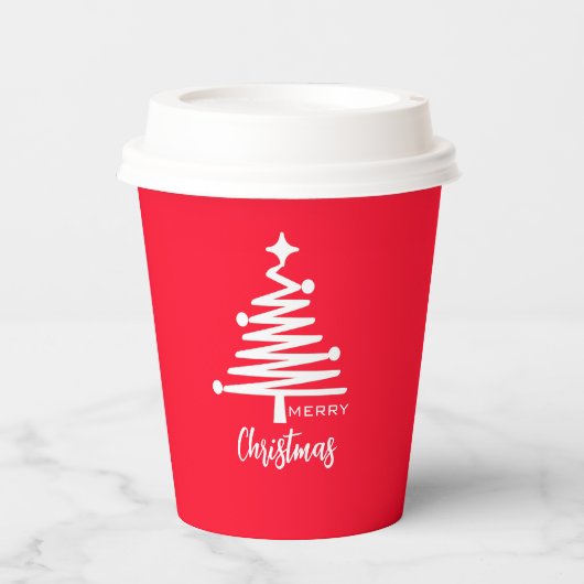 クリスマス 紙コップ (正面)