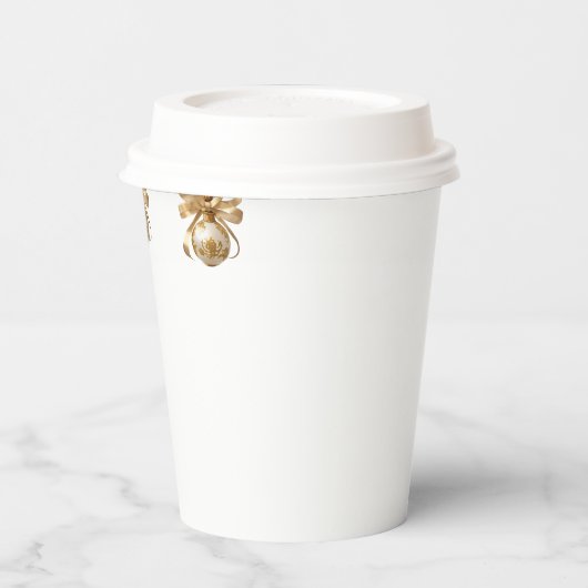 クリスマス 紙コップ (左)