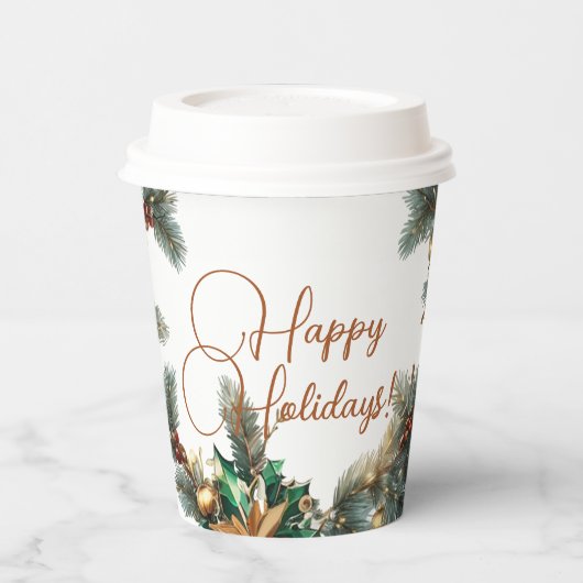 クリスマス 紙コップ (左)