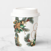 クリスマス 紙コップ (正面)