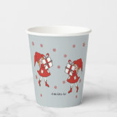 クリスマス 紙コップ (裏面)