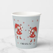 クリスマス 紙コップ (正面)
