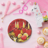 クリスマス-紙皿 ペーパープレート (パーティー)