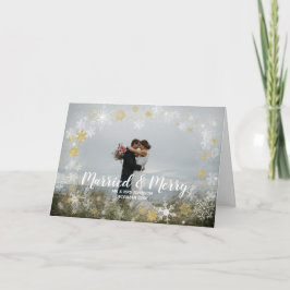 クリスマス・結婚したクリスマス・カード シーズンカード