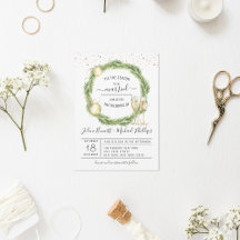 クリスマス+結婚式の招待状 | 'Tis The Season