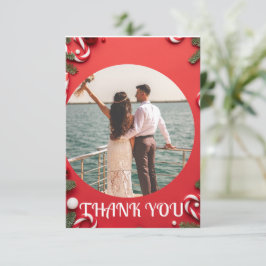 クリスマス 結婚式 オーダーメイド カスタム サンキューカード