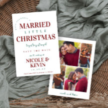 クリスマス 結婚式 Save The Date