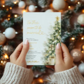 クリスマス 結婚式 Tis The Season To Be Married 箔招待状