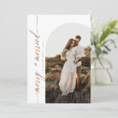 クリスマス 結婚 テラコッタ フォト アーチ (スタンド正面)