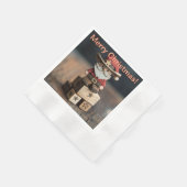 クリスマス 縁ありカクテルナプキン (角)