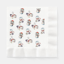 クリスマス 縁ありランチョンナプキン