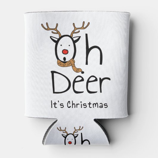 クリスマス 缶クーラー (正面)