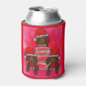 クリスマス 缶クーラー (缶正面)