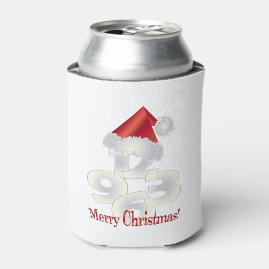 クリスマス 缶クーラー (缶正面)