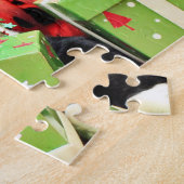 クリスマス-英国のスプリンガースパニエル- Betsy ジグソーパズル (側面)