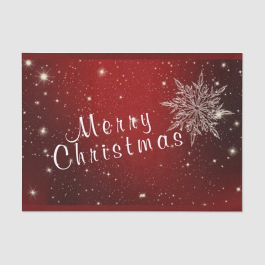 クリスマス 薄葉紙 (正面)