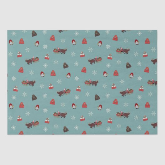 クリスマス 薄葉紙 (正面)