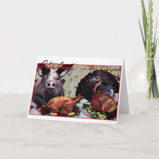 クリスマス…許す時期 シーズンカード (正面)