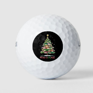 クリスマス 読書家 もみの木 ライブラリアン メリー ブックマス ゴルフボール