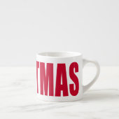 クリスマス 赤いスペシャルマグ エスプレッソカップ (右)