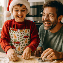 クリスマス 赤いトラック パターン 子供用
