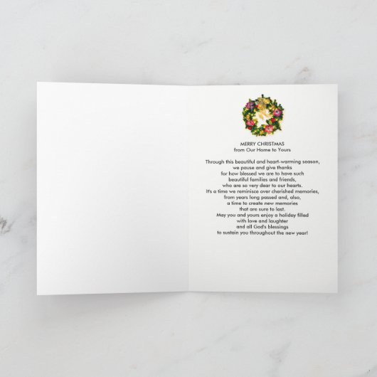 クリスマス – 赤い扉/リース (内部)