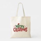 クリスマス 赤と緑 トートバッグ (裏面)