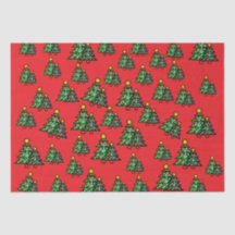 クリスマス 赤 ティッシュペーパー