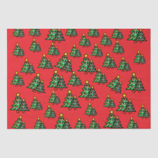 クリスマス 赤 ティッシュペーパー 薄葉紙