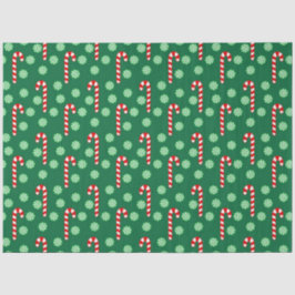 クリスマス 赤 緑 キャンディケーン 薄葉紙