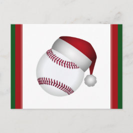 クリスマス·野球 シーズンポストカード