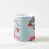 クリスマス 陶器 タイル コーヒーマグカップ (中央)